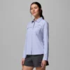Camisa de manga larga tejida PFG Castback™ para mujer