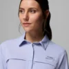 Camisa de manga larga tejida PFG Castback™ para mujer