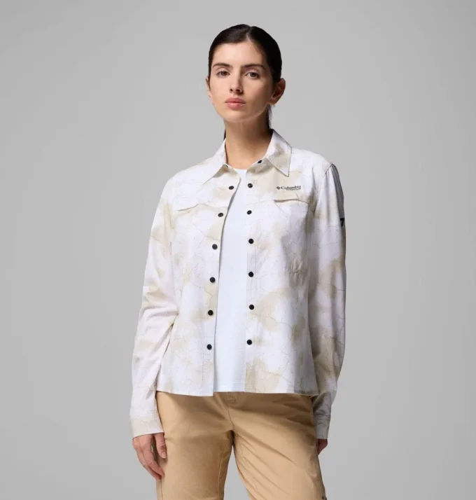 Camisa de manga larga tejida Summit Valley™ para mujer Camisa de manga larga tejida Summit Valley™ para mujer
