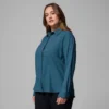 Camisa de manga larga utilitaria Silver Ridge™ para mujer – Talla grande