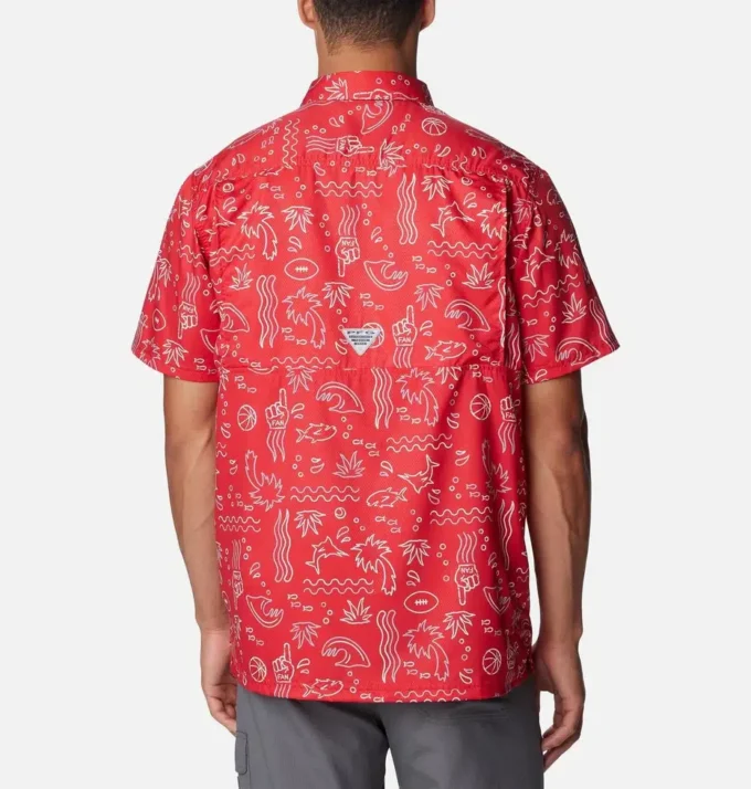 Camisa Men Collegiate PFG Super Slack Tide™ – Ohio State Camisa Men Collegiate PFG Super Slack Tide™ – Ohio State