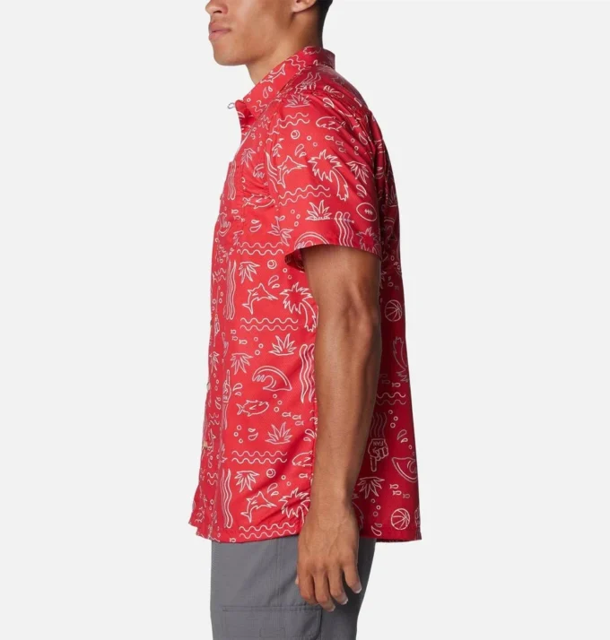 Camisa Men Collegiate PFG Super Slack Tide™ – Ohio State Camisa Men Collegiate PFG Super Slack Tide™ – Ohio State