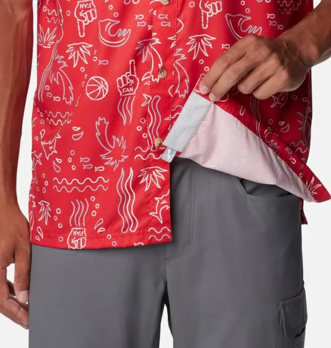 Camisa Men Collegiate PFG Super Slack Tide™ – Ohio State Camisa Men Collegiate PFG Super Slack Tide™ – Ohio State