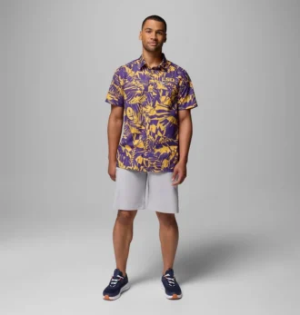 Camisa PFG Super Slack Tide para hombre – LSU Camisa PFG Super Slack Tide para hombre – LSU