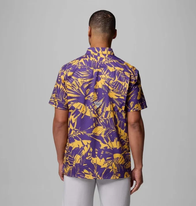 Camisa PFG Super Slack Tide para hombre – LSU Camisa PFG Super Slack Tide para hombre – LSU