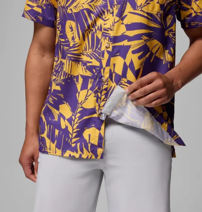 Camisa PFG Super Slack Tide para hombre – LSU Camisa PFG Super Slack Tide para hombre – LSU