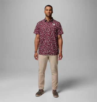 Camisa PFG Super Slack Tide™ para hombre – Texas A&M