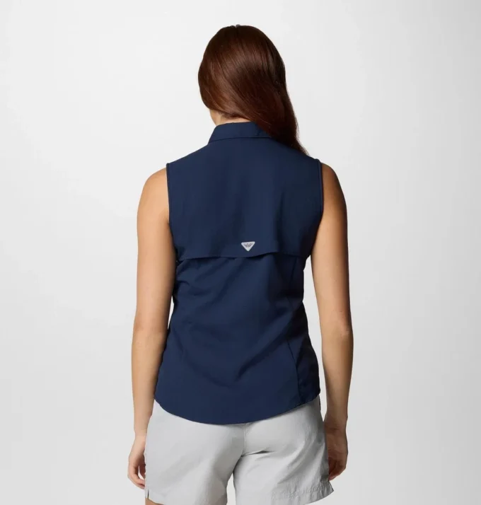 Camisa sin mangas PFG Tamiami™ para mujer – Denver Broncos