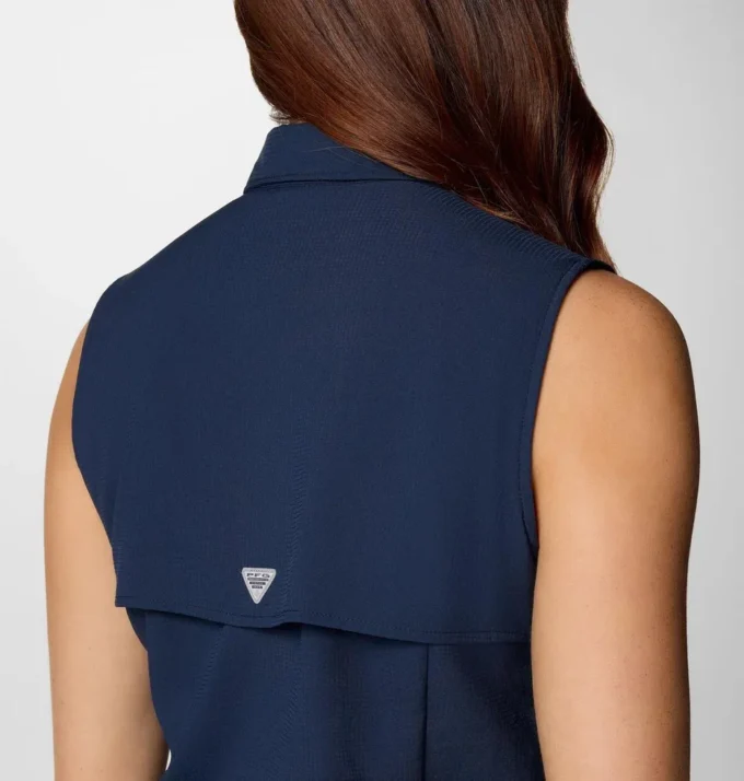 Camisa sin mangas PFG Tamiami™ para mujer – Denver Broncos