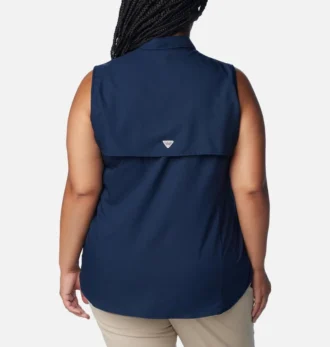 Camisa sin mangas PFG Tamiami™ para mujer – Talla grande