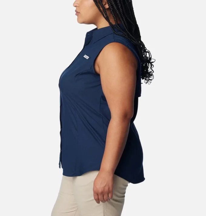 Camisa sin mangas PFG Tamiami™ para mujer – Talla grande