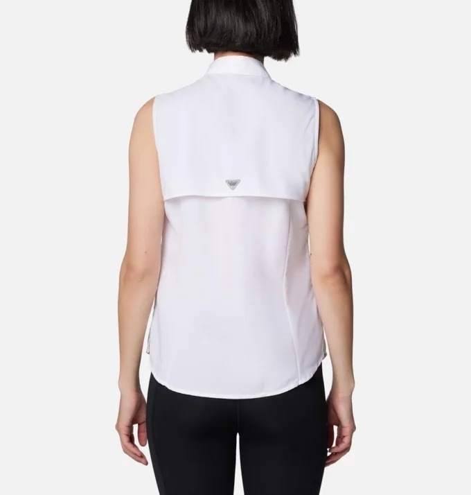 Camisa sin mangas PFG Tamiami™ para mujer – Tennessee Titans