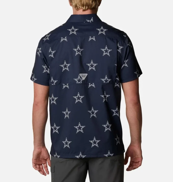 Camisa Super Slack Tide PFG para hombre de los Dallas Cowboys Camisa Super Slack Tide PFG para hombre de los Dallas Cowboys