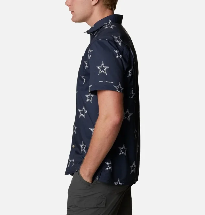 Camisa Super Slack Tide PFG para hombre de los Dallas Cowboys Camisa Super Slack Tide PFG para hombre de los Dallas Cowboys