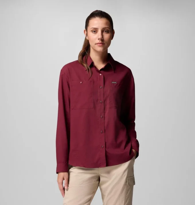 Camisa utilitaria de manga larga Silver Ridge™ para mujer Camisa utilitaria de manga larga Silver Ridge™ para mujer