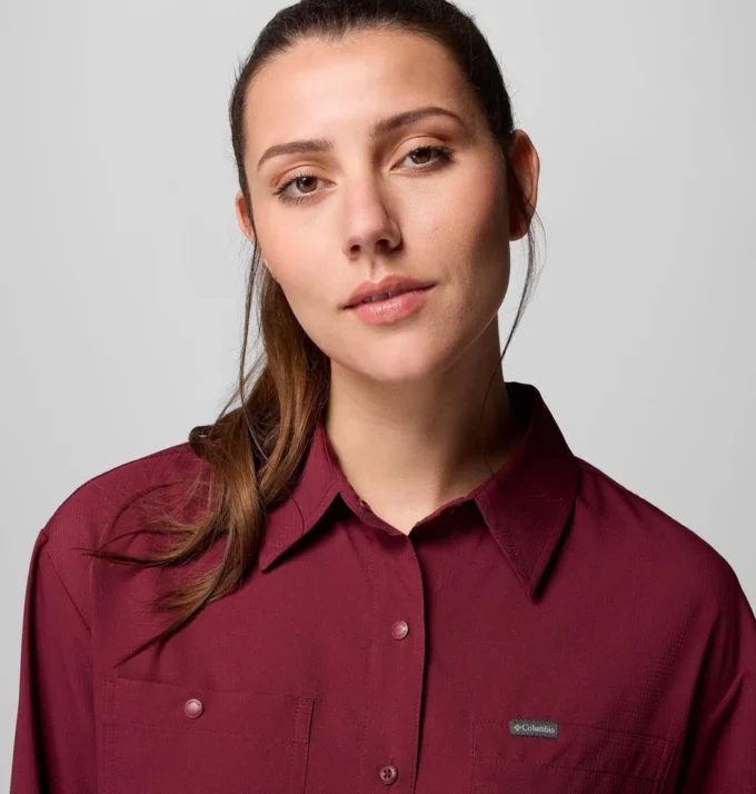 Camisa utilitaria de manga larga Silver Ridge™ para mujer Camisa utilitaria de manga larga Silver Ridge™ para mujer