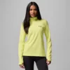 Camiseta con media cremallera DriVenture™ para mujer