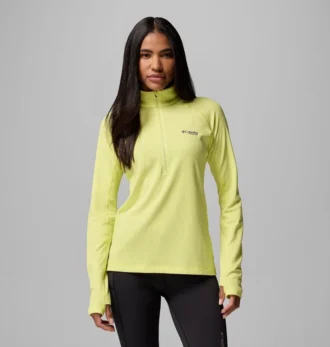 Camiseta con media cremallera DriVenture™ para mujer