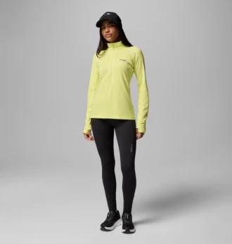 Camiseta con media cremallera DriVenture™ para mujer