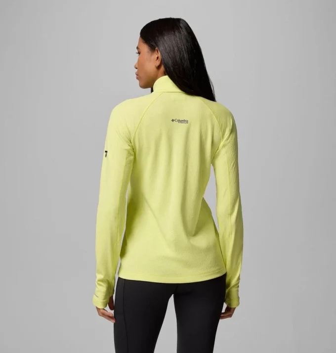 Camiseta con media cremallera DriVenture™ para mujer