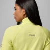 Camiseta con media cremallera DriVenture™ para mujer