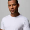 Camiseta de algodón elástico para hombre – Pack de 3