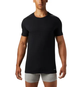 Camiseta de cuello redondo para hombre, corte clásico – Pack de 3