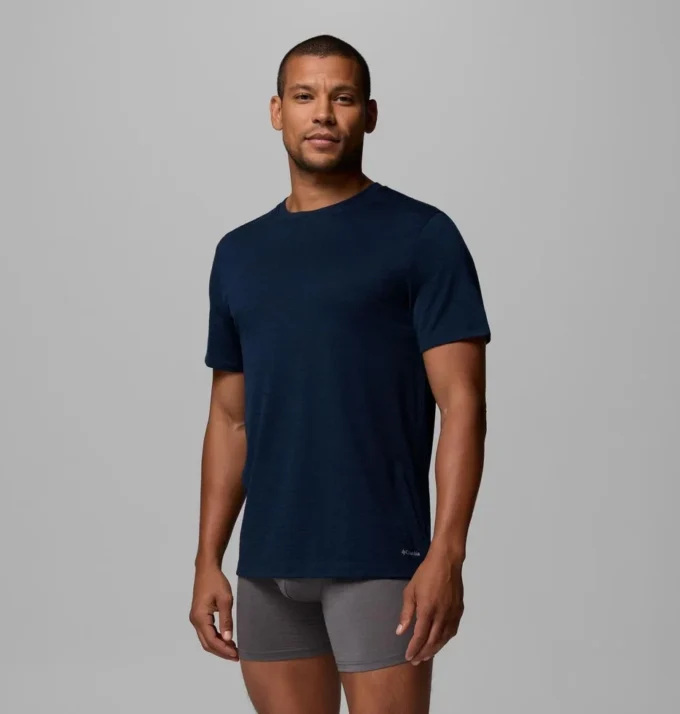 Camiseta de lana merino para hombre, paquete individual Camiseta de lana merino para hombre, paquete individual