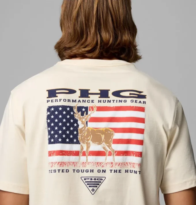 Camiseta de manga corta Allain Flag PHG para hombre