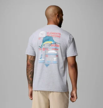 Camiseta de manga corta Anski Sailfish PFG para hombre