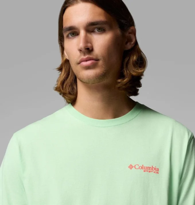 Camiseta de manga corta Beaching Truck PFG para hombre