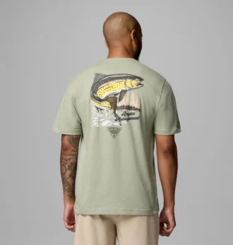 Camiseta de manga corta Charlie Trout PFG para hombre