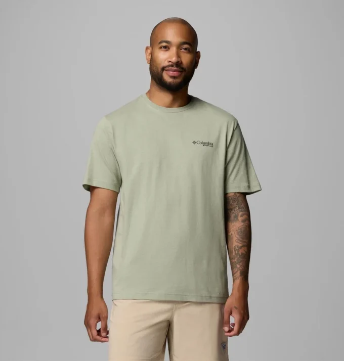 Camiseta de manga corta Charlie Trout PFG para hombre
