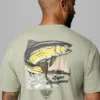 Camiseta de manga corta Charlie Trout PFG para hombre