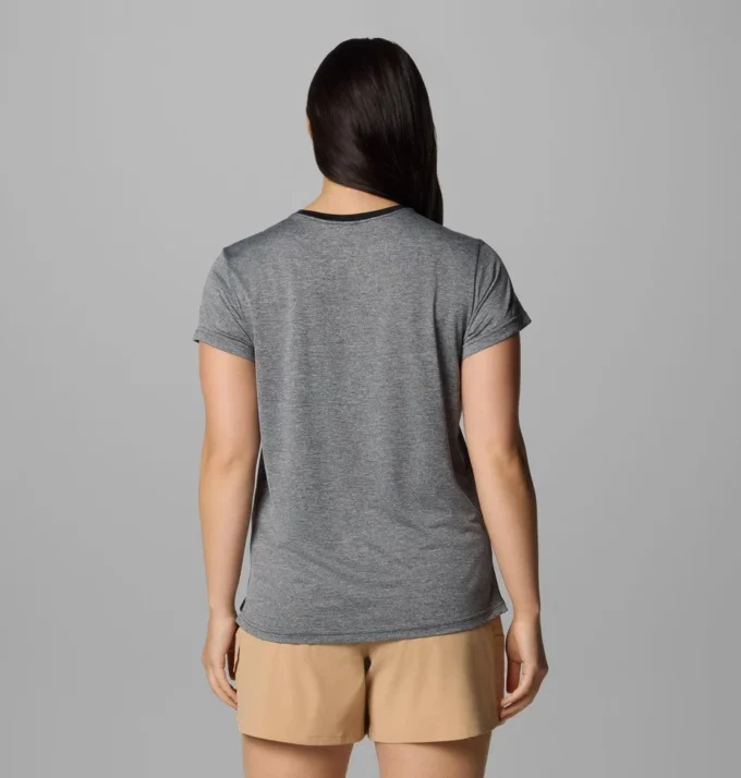 Camiseta de manga corta con cuello redondo para mujer BlueVista Hill™