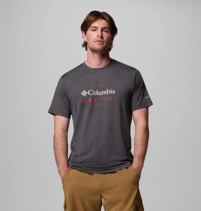 Camiseta de manga corta con estampado Kwick Hike™ para hombre Camiseta de manga corta con estampado Kwick Hike™ para hombre