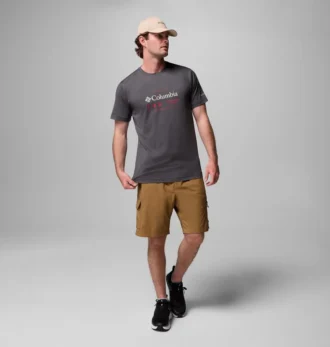 Camiseta de manga corta con estampado Kwick Hike™ para hombre