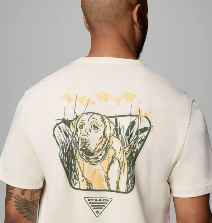 Camiseta de manga corta Cooper Dog PHG para hombre