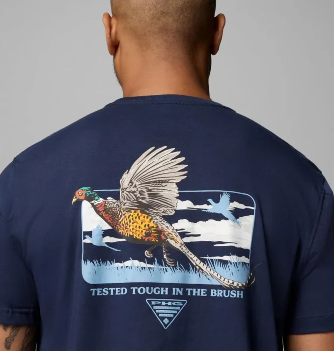 Camiseta de manga corta Covey Pheasant PHG para hombre