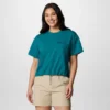 Camiseta de manga corta de punto Granite Point™ para mujer