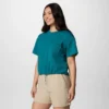 Camiseta de manga corta de punto Granite Point™ para mujer