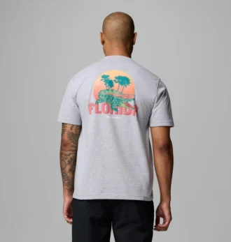 Camiseta de manga corta Floridasun Fl Gator CSC para hombre