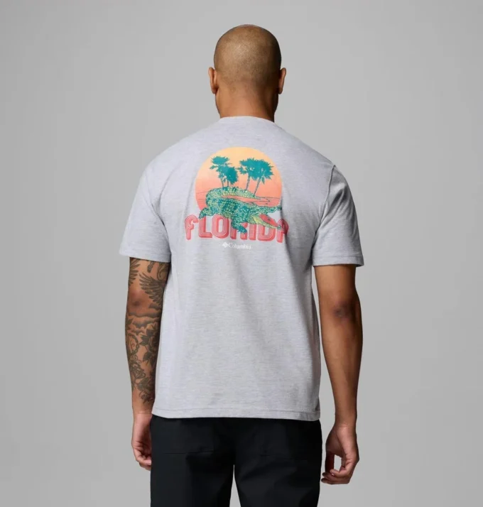 Camiseta de manga corta Floridasun Fl Gator CSC para hombre