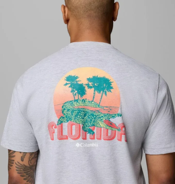 Camiseta de manga corta Floridasun Fl Gator CSC para hombre
