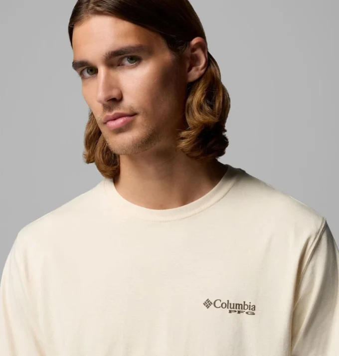 Camiseta de manga corta Garett Bass PFG para hombre