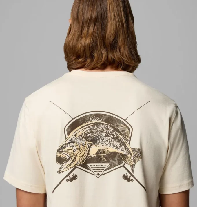 Camiseta de manga corta Garett Bass PFG para hombre