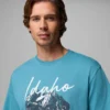 Camiseta de manga corta Garnet ID CSC para hombre