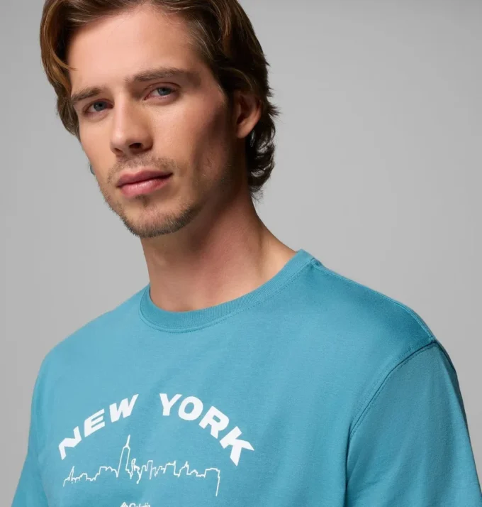 Camiseta de manga corta Gilded NY CSC para hombre