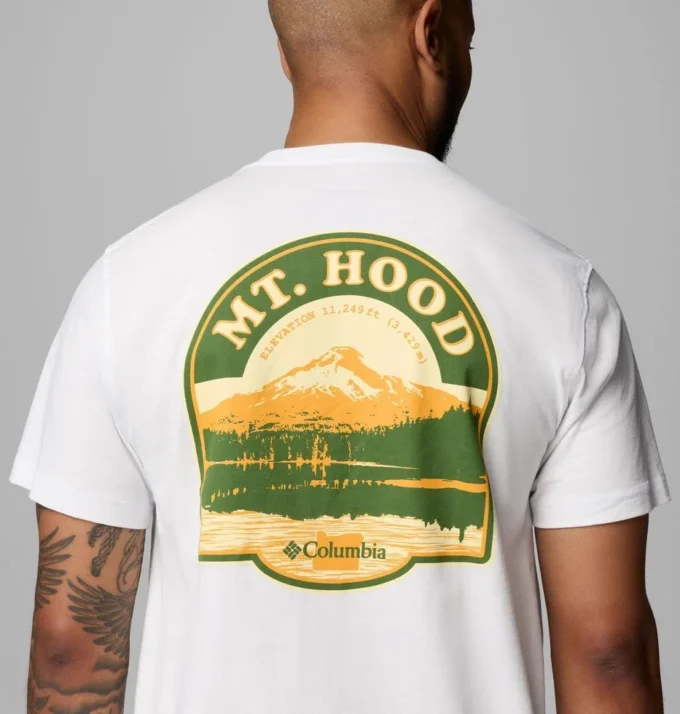 Camiseta de manga corta Heaven Mt Hood CSC para hombre