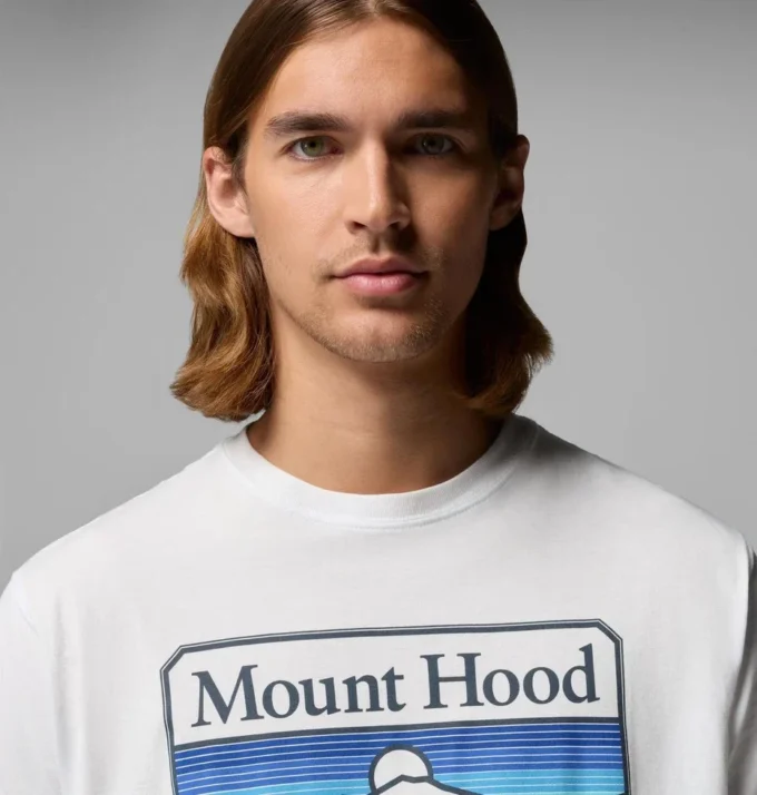 Camiseta de manga corta High Point Mt Hood CSC para hombre